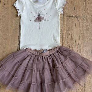 Adorable Ballerina Tutu Dress Set